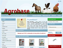 Tablet Screenshot of agrohase.sk